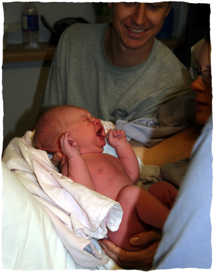 Simon newborn.
